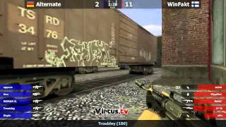Alternate ATTAX vs WinFakt @ de_train - TECHLABS CUP RU 2012