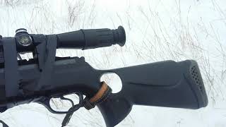 пневматическая революция хатсан 125 !охота на утку.airgun hunting
