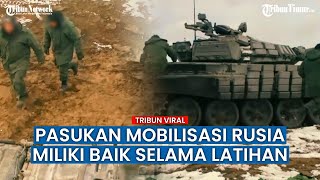 Makin Handal! Personel yang Dimobilisasi Rusia Berlatih Kemudikan Tank T-72B