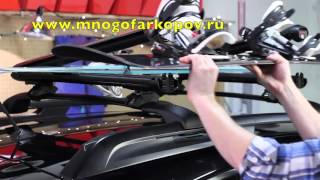 Багажник для лыж и сноубордов Yakima Whispbar FatCat 6 (обзор, установка)