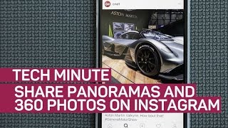 Share panoramas and 360 photos on Instagram