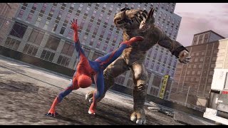 The Amazing Spider Man. Битва с Носорогом.