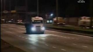Horse Knocked by car/Збили лошадь не для слабонервных