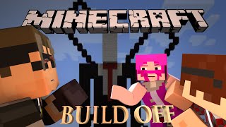 Minecraft SLENDERMAN BUILD OFF! Ft. MunchingBrotato, SkyDoesMinecraft, Mlghwnt, and AviatorGaming