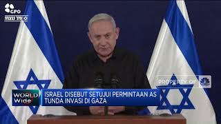 Israel Disebut Setujui Permintaan AS Tunda Invasi di Gaza
