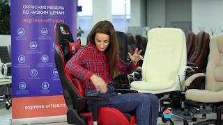 Обзор изящного геймерского кресла College CLG-801LXH из черно-красной экокожи