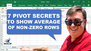 Excel Average Of Non-Zero Rows In Pivot Table - 2358