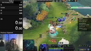 Dota 2 5vs0 SpeedRun TURBO [WORLD RECORD] (2:31 IGT) v. 7.23 December 2019