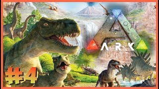 EV BİTTİ ve LEVEL ATLAMAYA DEVAM - ARK Survival Evolved - #4