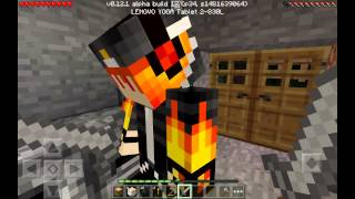 Выживание в MineCraft Pocket Edition с другом (0.12.1) часть 1