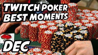 Poker on Twitch Best Moments | December