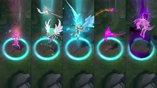 all skin star guardian new : ahri - ezreal - miss fortune - syndra ....