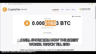 Script cryptotab 100%legit