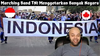 Marching Band TNI Menggetarkan Banyak Negara | Indonesia Reaction | MR Halal Reacts