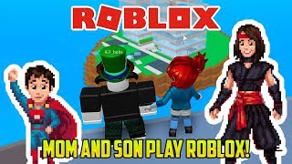 Roblox: MOM AND SON PLAY NATURAL DISASTERS