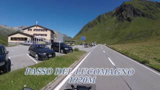 passo del Lucomagno in moto - Lukmanierpass mit dem motorrad