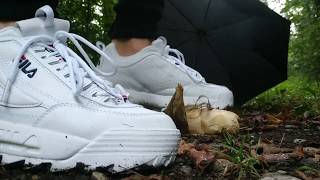 Trampling and Crushing with Fila Disruptor.