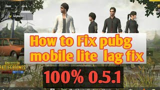 How to Fix lag in pubg mobile lite //Fix lag pubg mobile lite.