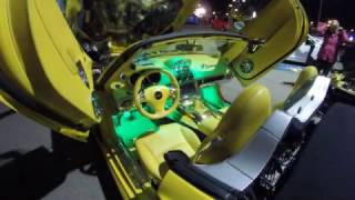 OPEL GT EXTREME TUNING YELLOW GOLDEN SHOWCAR DIASHOW PICTURES