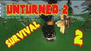 ☢ Unturned 2. Survival. #2. Спальник на двоих. Часть 2. Ко-оп. Bezpalivo, Hutt.