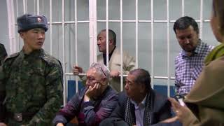 Реакция зала на приговор А.Шыкмаматова
