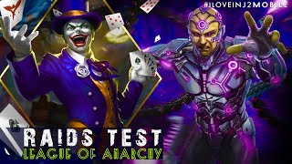 Injustice 2 Mobile | Рейд 6 | ЛИГА АНАРХИИ | Брейниак | Raid 6 | LEAGUE OF ANARCHY | Brainiac