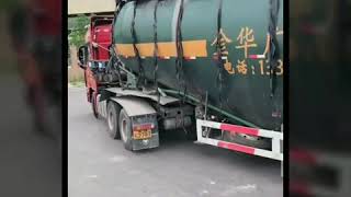Em gái trung quốc lái xe đầu kéo p56
