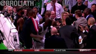 Celtics vs Heat Fight 2010 (HD)