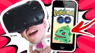 JOGAMOS " POKEMON GO " EM REALIDADE VIRTUAL?