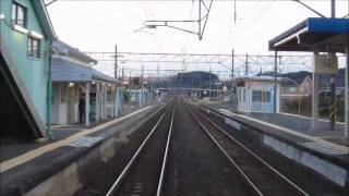 KiHa110 MISAWA-HACHINOHE 1/2 - Cab ride - Führerstandsmitfahrt - Dalla cabina del (AOIMORI)