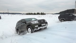 Land Cruiser 200 выносит УАЗа с блокировками?? Жёсткий Оффроад + 402 по полю!  Бездорожье  2018