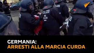 #Germania: diversi arresti alla marcia curda