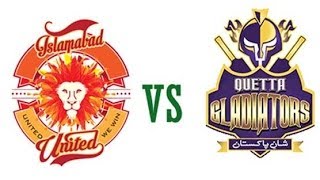 PSL Live Final - Quetta Gladiator VS Islamabad United - 2016