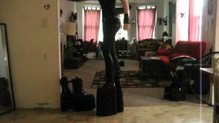 Video#1 Dancing In New Rock Platform Boots