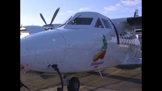 Первый полет нового самолета L410 Чита - Красный Чикой. 12 февраля