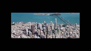 Leaning San Francisco tower seen sinking from space
