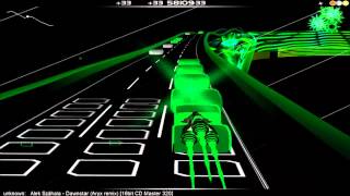 Alek Száhala - Dawnstar (Aryx remix) in Audiosurf