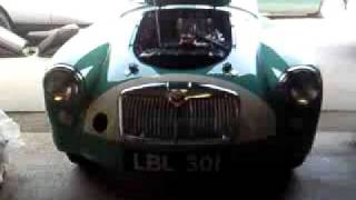 MGA "Car number 1" EX 182 - reg. LBL 301 - recovered