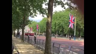 Irish Guards Band plays The Red Shield, Major General's Review, 30th May 2015