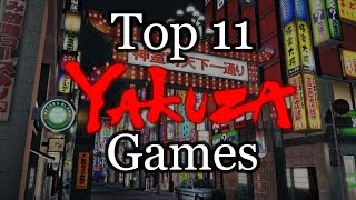 Top 11 Yakuza Games