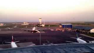 Boeing 747 Parked in Astana airport May 2014