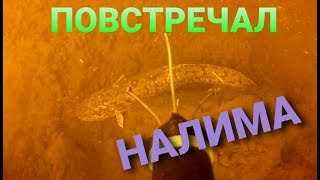 Подводный поиск рыболовных снастей с помощью самодельного подводного робота