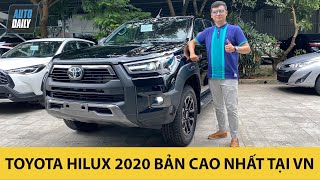 Trải nghiệm nhanh Toyota Hilux 2020 phiên bản cao cấp nhất, đấu Ford Ranger
