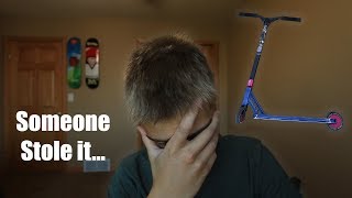 Someone stole my custom scooter...