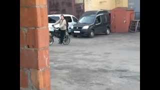 Мотовелосипед Комета полноприводная.