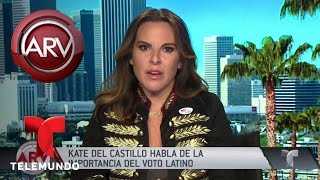 Kate del Castillo arremete contra Donald Trump | Al Rojo Vivo | Telemundo