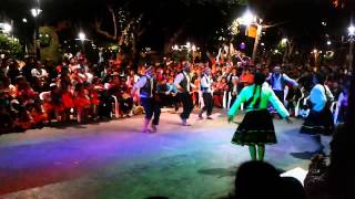 Concurso de baile de Navidad, Sucre, Bolivia