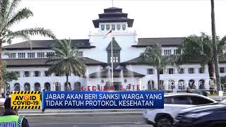 Resmi! Denda Menanti Pelanggar Protokol Kesehatan di Jabar