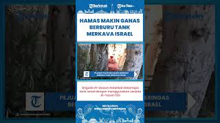 SHORT | Tak gentar! Aksi Prajurit Brigade Al-Qasam Saat By One dengan Tank Merkava Israel