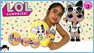 Kim Abre Sorpresas LOL Serie 3 Ola 2 Hermanas Bebes y Mascotas
